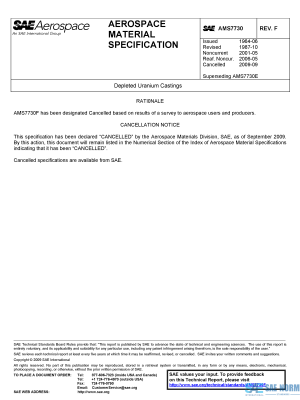 SAE AMS 7730 Series PDF