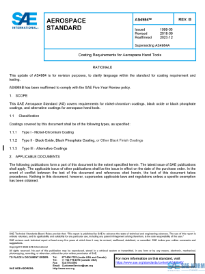 SAE AS 4984 Series PDF