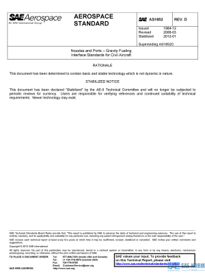 SAE AS 1852 Series PDF