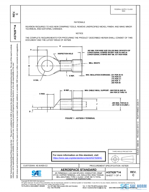 SAE AS 7928/4 Series PDF
