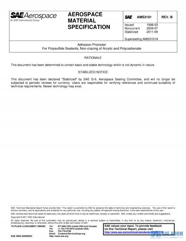 SAE AMS 3101 Series PDF