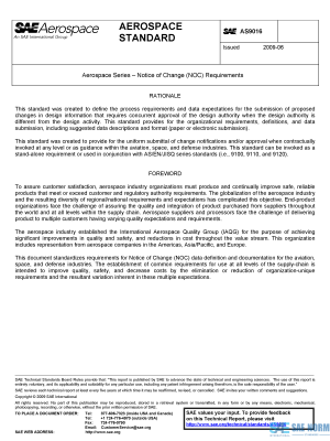 SAE AS 9016 Series PDF