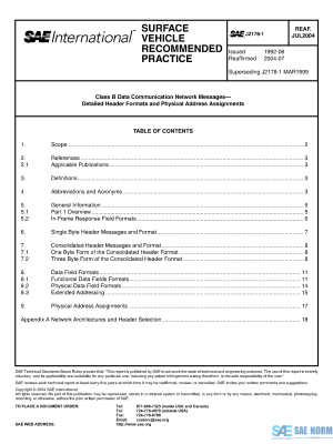 SAE J 2178/1 Series PDF
