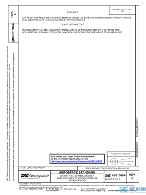 SAE AS 81582/6 Series PDF