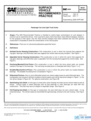 SAE J 2200 Series PDF