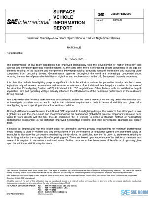 SAE J 2829 Series PDF