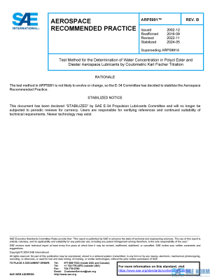 SAE ARP 5991 Series PDF