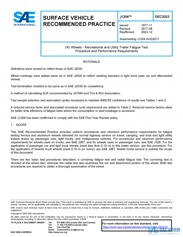 SAE J 1204 Series PDF