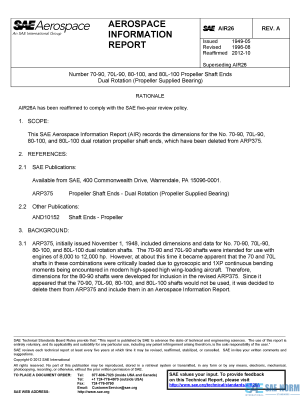 SAE AIR 26 Series PDF