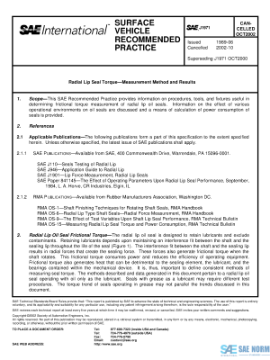 SAE J 1971 Series PDF