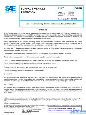 SAE J 1105 Series PDF