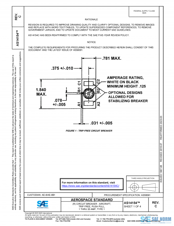 SAE AS 14154 Series PDF