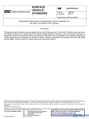 SAE J 2430 Series PDF