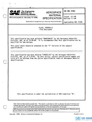 SAE AMS 3150 Series PDF