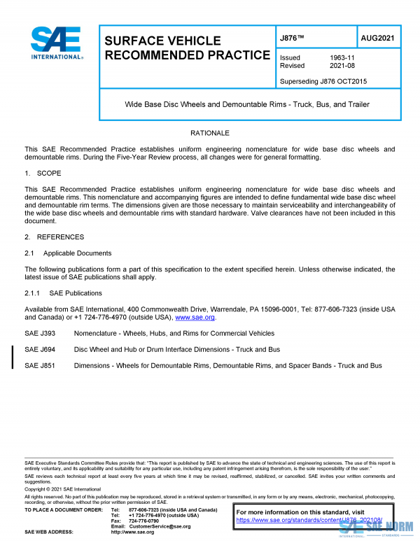 SAE J 876 Series PDF