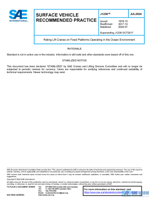 SAE J 1238 Series PDF