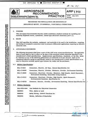 SAE ARP 1350 Series PDF