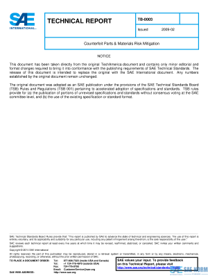SAE TB 0003 Series PDF