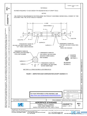 SAE AS 22520/3 Series PDF