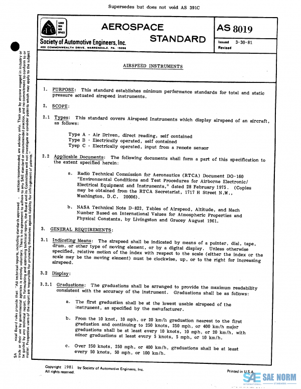 SAE AS 8019 Series PDF