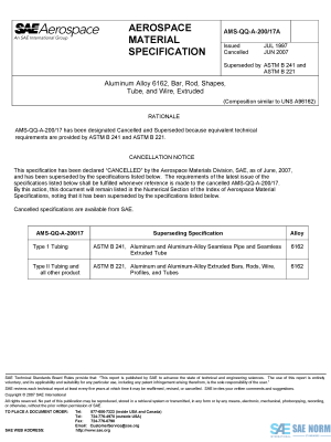SAE AMSQQA 200/17 Series PDF