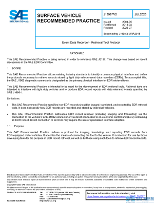 SAE J 1698/2 Series PDF