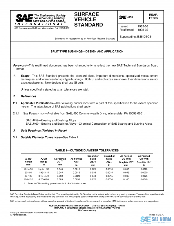 SAE J 835 Series PDF