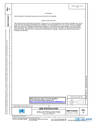 SAE AMSR 83485/1 Series PDF