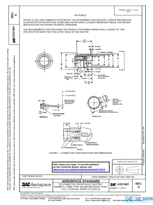 SAE AS 31461 Series PDF
