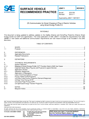 SAE J 2847/1 Series PDF