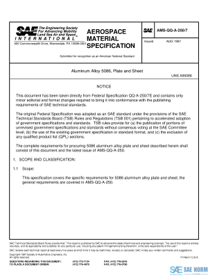 SAE AMSQQA 250/7 Series PDF