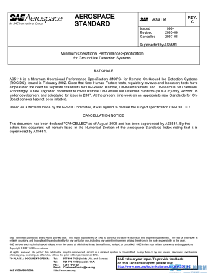 SAE AS 5116 Series PDF