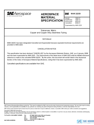 SAE MAM 2223 Series PDF