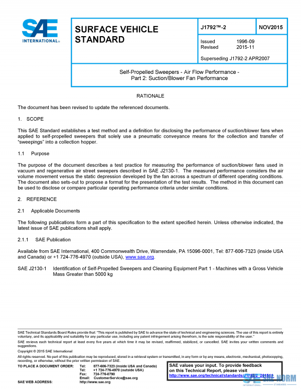 SAE J 1792/2 Series PDF