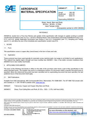 SAE AMS 4612 Series PDF