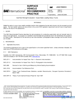 SAE J 2422 Series PDF
