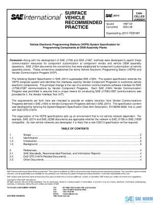 SAE J 2214 Series PDF