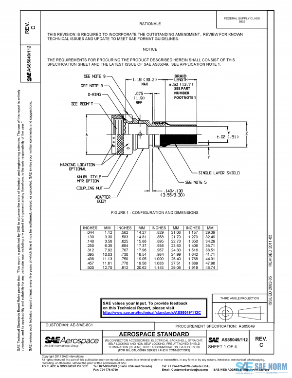 SAE AS 85049/112 Series PDF