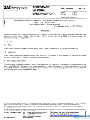 SAE AMS 4881 Series PDF