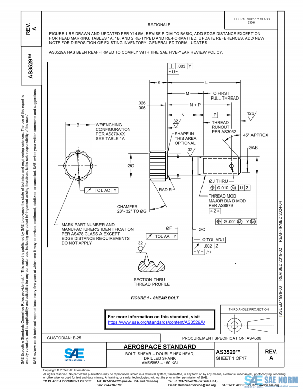 SAE AS 3529 Series PDF