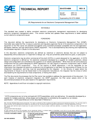 SAE EIASTD 4899 Series PDF
