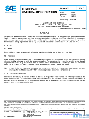 SAE AMS 6454 Series PDF