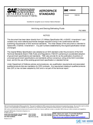 SAE AS 8243 Series PDF