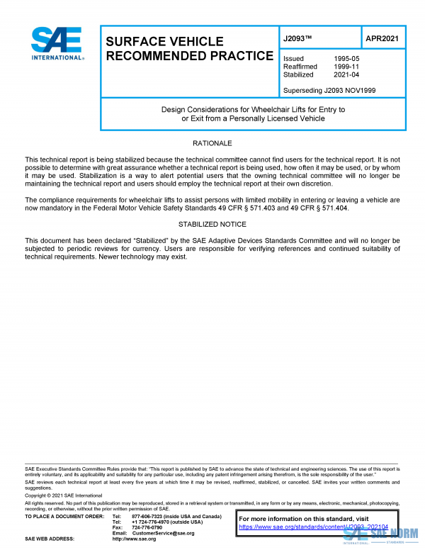SAE J 2093 Series PDF