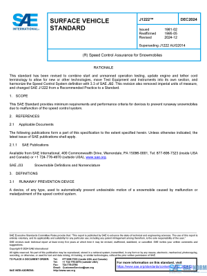 SAE J 1222 Series PDF