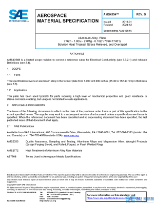 SAE AMS 4354 Series PDF