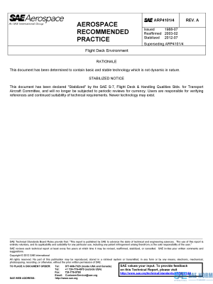 SAE ARP 4101/4 Series PDF