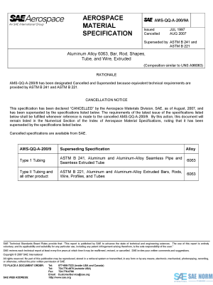 SAE AMSQQA 200/9 Series PDF