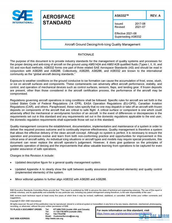 SAE AS 6332 Series PDF