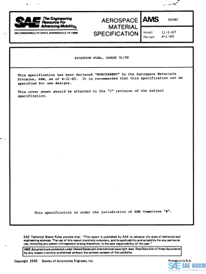 SAE AMS 3028 Series PDF